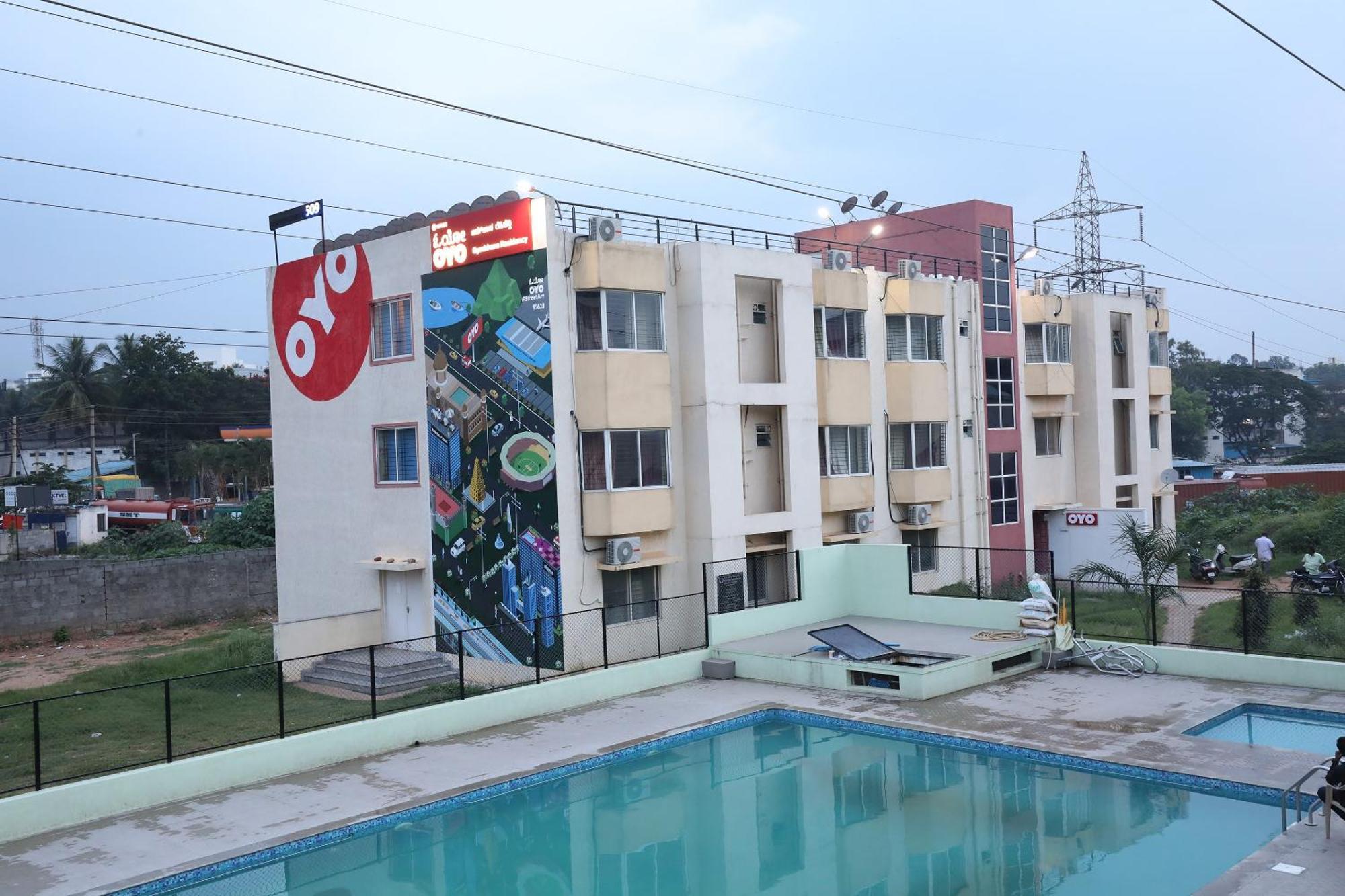 Hotel O Gymkhana Comforts Jalahalli Exterior photo